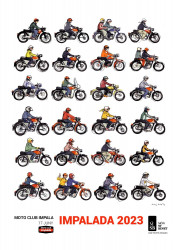 Cartell Impalada 2023, a partir d'un dibuix de Jordi Vila Delclòs Cartell Impalada 2023